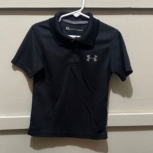 Under Armour Kids Polo in Black
